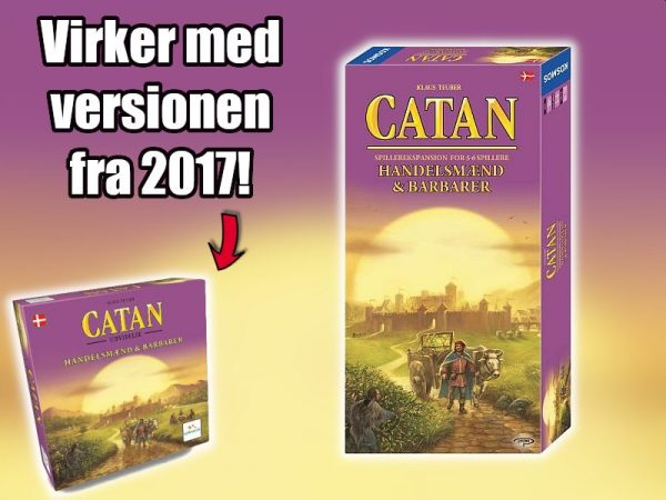 !SUPER TILBUD Catan: HandelsmÃ¦nd & Barbarer: 5-6 Spillere - Expansion/Udvidelse (Dansk 5th Edition, MDG109D) (Settlers)