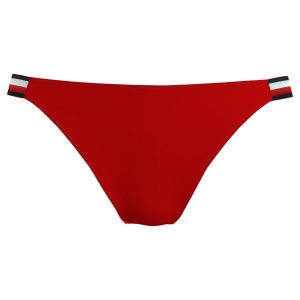 Tommy Hilfiger Mini Bikini Trusse, Farve: Rød, Størrelse: M, Dame