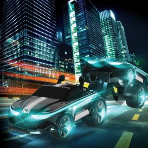 Stunt bil med 16 LED-lys fra Sharper Image