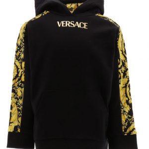 Versace Hættetrøje - Barocco - Sort m. Guld