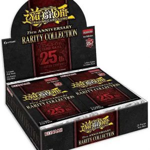 Yu-Gi-Oh! Booster Pakke 25th Anniversary Rarity Collection Booster Display - Box med 24 Pakker