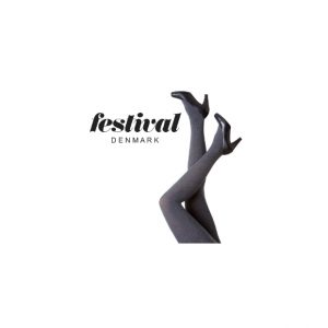 Festival strømpebukser i klassisk grå til kvinder