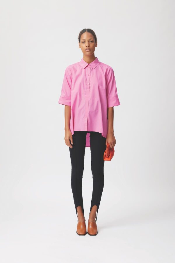 Gestuz Avaligz Skjorte, Farve: Phlox Pink, Størrelse: 34, Dame