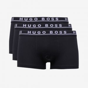Hugo Boss Boxershorts trunk 3-pak - Sort - Str. M - Modish.dk