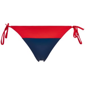 Tommy Hilfiger Cheeky Bikini Trusse, Farve: Rød/blå, Størrelse: S, Dame