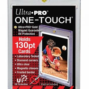 Ultra Pro ONE-TOUCH Magnetic Holder - Standard Size (2,5" x 3,5") 130PT UV - Sleeves #81721-UV