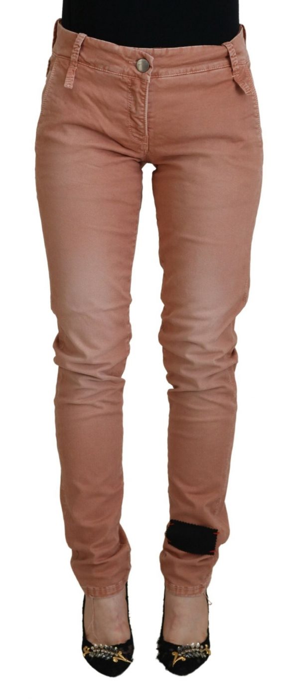 Acht Pink Bomuld Bukser & Jeans