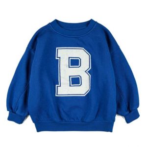 Big B Sweatshirt | Blue Fra Bobo Choses