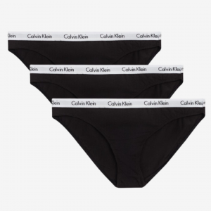 Calvin Klein Bikini trusser 3-pak - Sort - Str. M - Modish.dk
