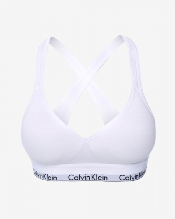 Calvin Klein Bralette lift bh - Hvid - Str. S - Modish.dk