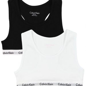 Calvin Klein Toppe - 2-pak - Sort/Hvid