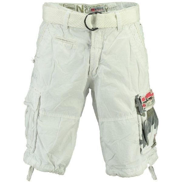 GEOGRAPHICAL NORWAY Shorts Herre PASTEQUE - White