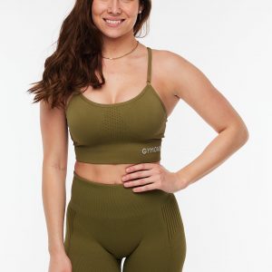 GYMONE HYPE SPORTS TOP OLIVEN - XS