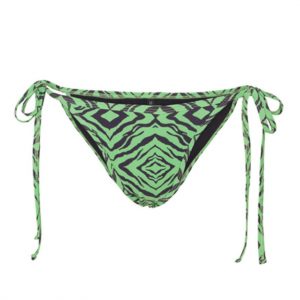 Hunkøn Bikini Underdel - Lilly - Green Tiger Art Print
