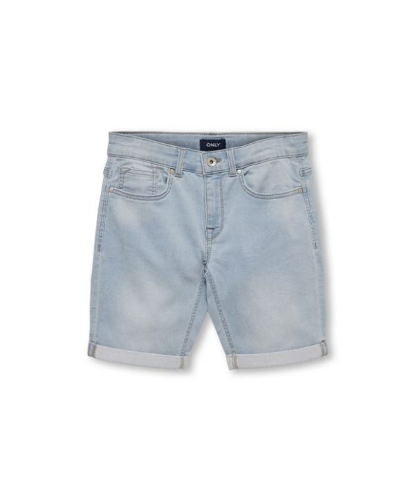 KIDS ONLY KOBPLY shorts skinny fit jeans i lyseblå til drenge