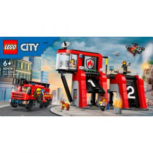 LEGO City Brandstation med brandbil