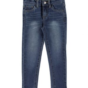 Levis Jeans - 710 Ankle Super Skinny - Blå Denim