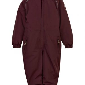 Mikk-Line - Nylon Junior Suit Solid Flyverdragt - Decadent Chocolate - 128