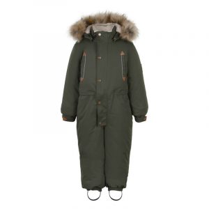 Mikk-Line - Twill Nylon Junior Suit Flyverdragt - Forest Night - 92