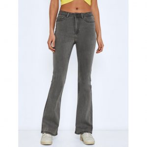 Noisy May dame jeans NMSALLIE - Light Grey