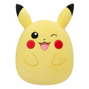 Pokemon - Squishmallows - Winking Pikachu - Plush/Bamse 35cm