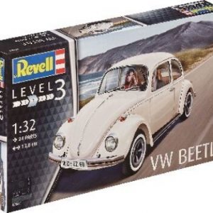 Revell - Vw Volkswagen Beetle Bil Byggesæt - 1:32 - Level 3 - 07681