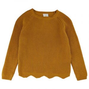 THE NEW - TNOlly Knit Sweater - Harvest Gold - 110/116 cm - 5/6 år.