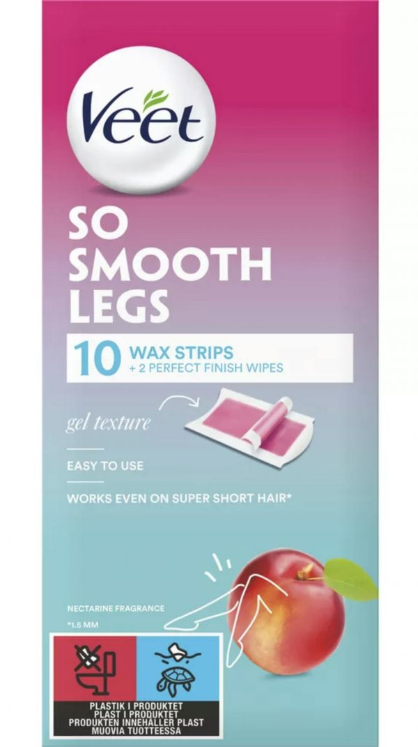 Veet So Smooth Legs Strips 10 stk