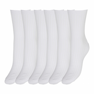 Vero Moda 6pak strømper/sokker i hvid onesize til kvinder