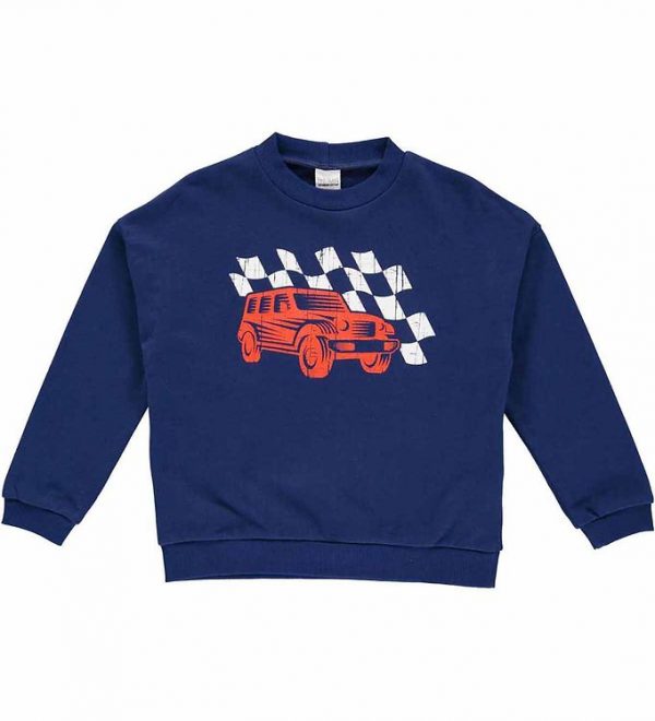 Freds World Sweatshirt - Race - Deep Blue