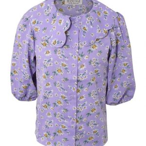 Hound Skjorte - Flower - Lavender
