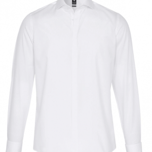 Pure Modern Fit Smoking Skjorte 3382-400 White_Small
