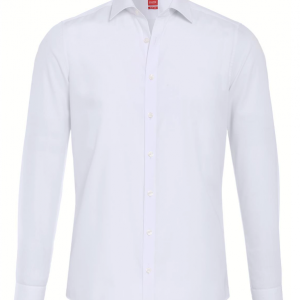 Pure Slim Fit Skjorte Ekstra Lang 3330-802 White_X-small