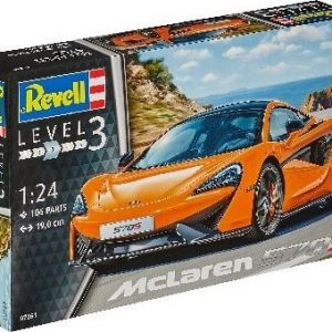 Revell - Mclaren 570s Bil Byggesæt - 1:24 - Level 3 - 07051