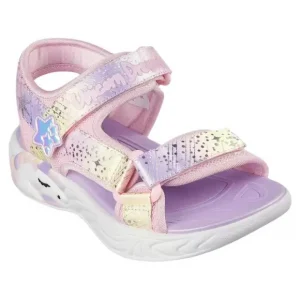 Skechers Girls Unicorn Dreams Sandal 302682N LPMT