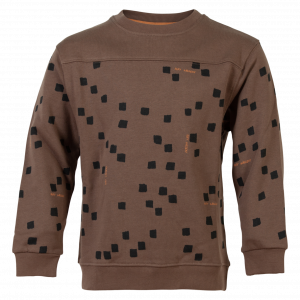 Soft Gallery Drenge Sweatshirt i økologisk bomuld - Cocoa Brown - 3Y