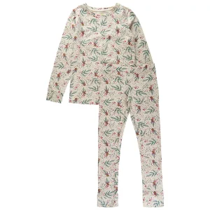 The New White Swan Bell Aop Holiday Pyjamas