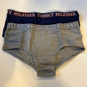 Tommy Hilfiger 2-Pak Trusser Shorty Navy/Grey - Legekammeraten.dk