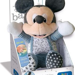 Mickey Mouse Bamse Med Lyd - Goodnight - Disney - Clementoni
