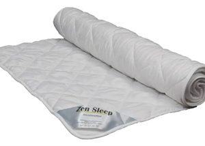 Rullemadras - 80x200 cm - Med allergivenlige microfibre - Zen Sleep madras beskytter
