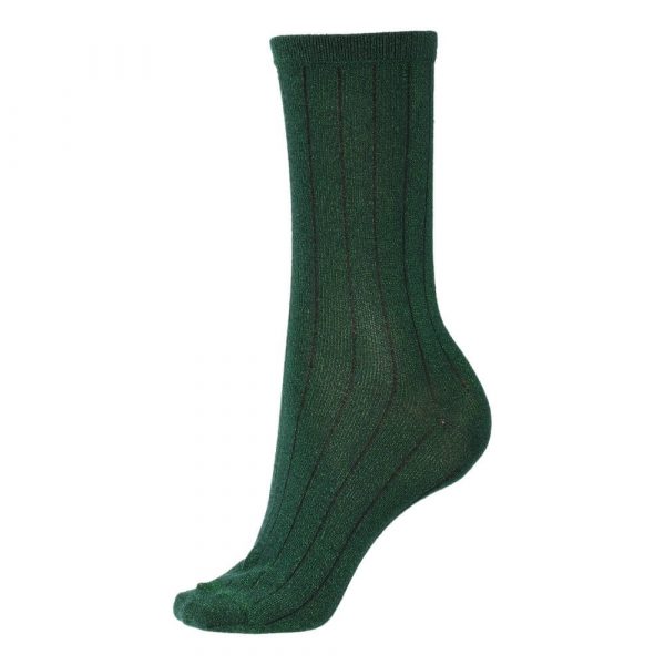 Socks CPH glimmer strømper, grøn, str. 36-40