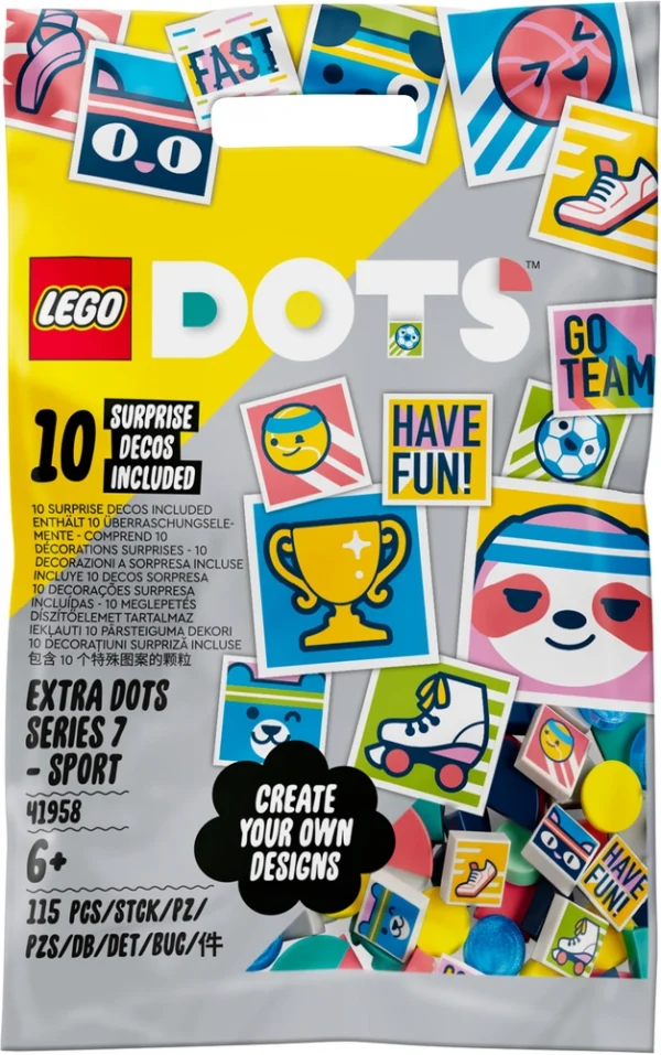 41958 LEGO Dots Ekstra Dots Serie 7 Sport