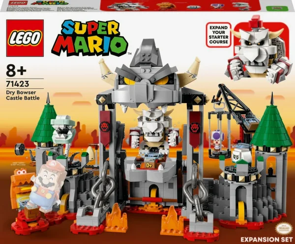 71423 LEGO Super Mario Dry Bowsers slotskamp udvidelsessæt