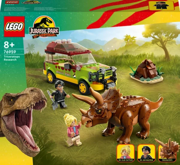 76959 LEGO Jurassic World Triceratops-forskning