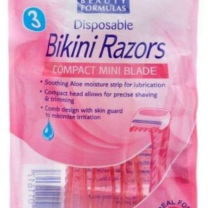 Beauty Formulas Disposable Bikini Razors 3 stk