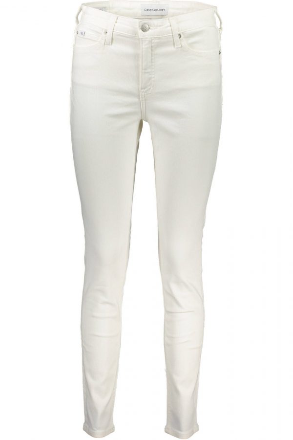 Calvin Klein Hvid Bukser & Jeans