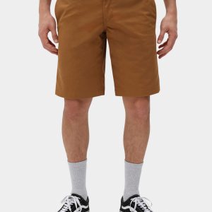 Dickies Slim Straight Shorts Flex (Brown Duck, W28)