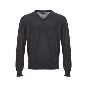 Dolce & Gabbana Gray Cashemere Sweater