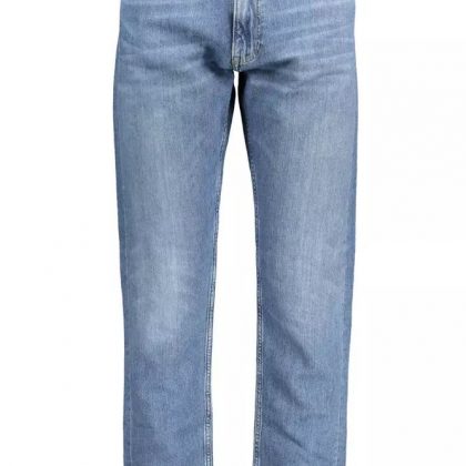 Gant Blå Bomuld Bukser & Jeans