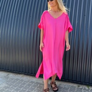 Gossia - Kilja Tropic Dress - Pink